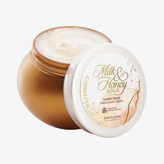 Love Nature Oriflame Milk & Honey Gold Classic Grace Hand & Body Cream - 250G