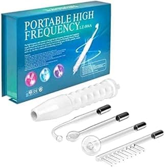 High Frequency Machine Electric Therapy Device, Portable Handheld Electrotherapy Comb, Current Bar For Hair Growth Facial Acne Repaired Massager