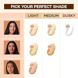 Coloressence Perfect Tone Compact Powder | Matte Effect Makeup Setting Powder | Delivers Instant Glow & Even Skintone|Pinkish Beige-10gm