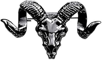 Patch Nation Sheeps Head Ram Cosplay Metal Pin Badge