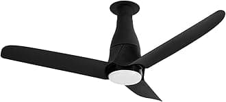 SilentPro Blossom 1200 mm ActivBLDC Ceiling Fan | 2X Silent | Remote control | Anti-Dust Technology | BEE 5 Star Energy Rated | 5 Years Warranty, (Matte Black)