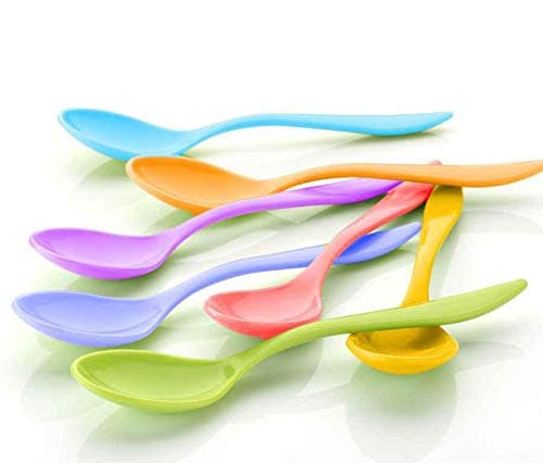 Darkpyro Unbrekable ABS Stylist Spoon Set-10 Pcs