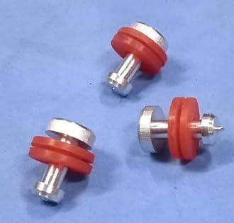 Safety Valve Ring Visual Pressure Indicator Deluxe Stainless Steel Pressure Cooker Models 3 Mm Pressure Cooker Gasket-3 Nos (Pack of 3) (Red), 3 Litre