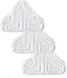 3pcs Replacement Pads Compatible For H2O H20 X5 Steam Mop Cleaner Floor Washable Microfibre Pads
