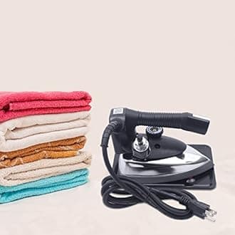 1000W Electric Steam Iron Machine for Clothes Steam Ironing Machine with 3L Large Tank & Rapid Heating Soleplate for Variable Fabric, Non-Sticky (Temperature: 140~428°F)