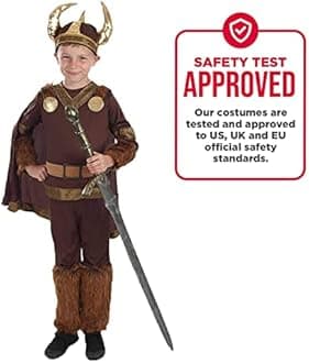 Fun Shack Boy's Deluxe Viking Boy World Book Day Costume