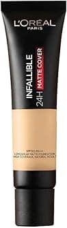Liquid Foundation, Waterproof, Sweatproof And Heatproof, Oil-Control, Infallible 24H Matte Cover, 140 Golden Beige, 35 Ml