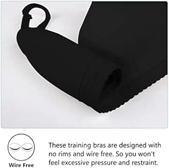 Phennie's Big Girls Cotton Training Bras Kids Wireless Light Padded for Teens 10-18 Years