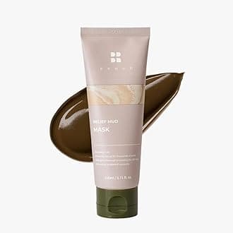 Relief Mud Mask - Celeb's Choice Mask - Body Mud Hydrating & Moisturizing Deep Pore Cleanser Face & Body Mask w/ 91.8% Nature-Derived Ingredients - K Beauty Body Mud 100ml (3.72 fl oz)