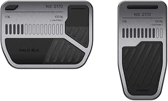 Non-Slip Performance Foot Pedals Designed for All Tesla Model 3 (Includes 2024 Model 3 Highland) Model Y and Model S (2022-2023) Model X (2022-2023) Accessories