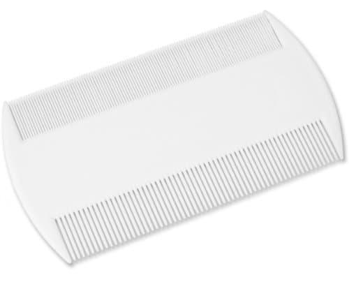 Head Lice & Pet Flea Plastic Nit Comb, Fine Tooth by Just the Thing