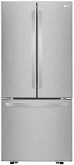 LG LFCS22520S 22 Cu. ft. French Door Refrigerator in Stainless Steel
