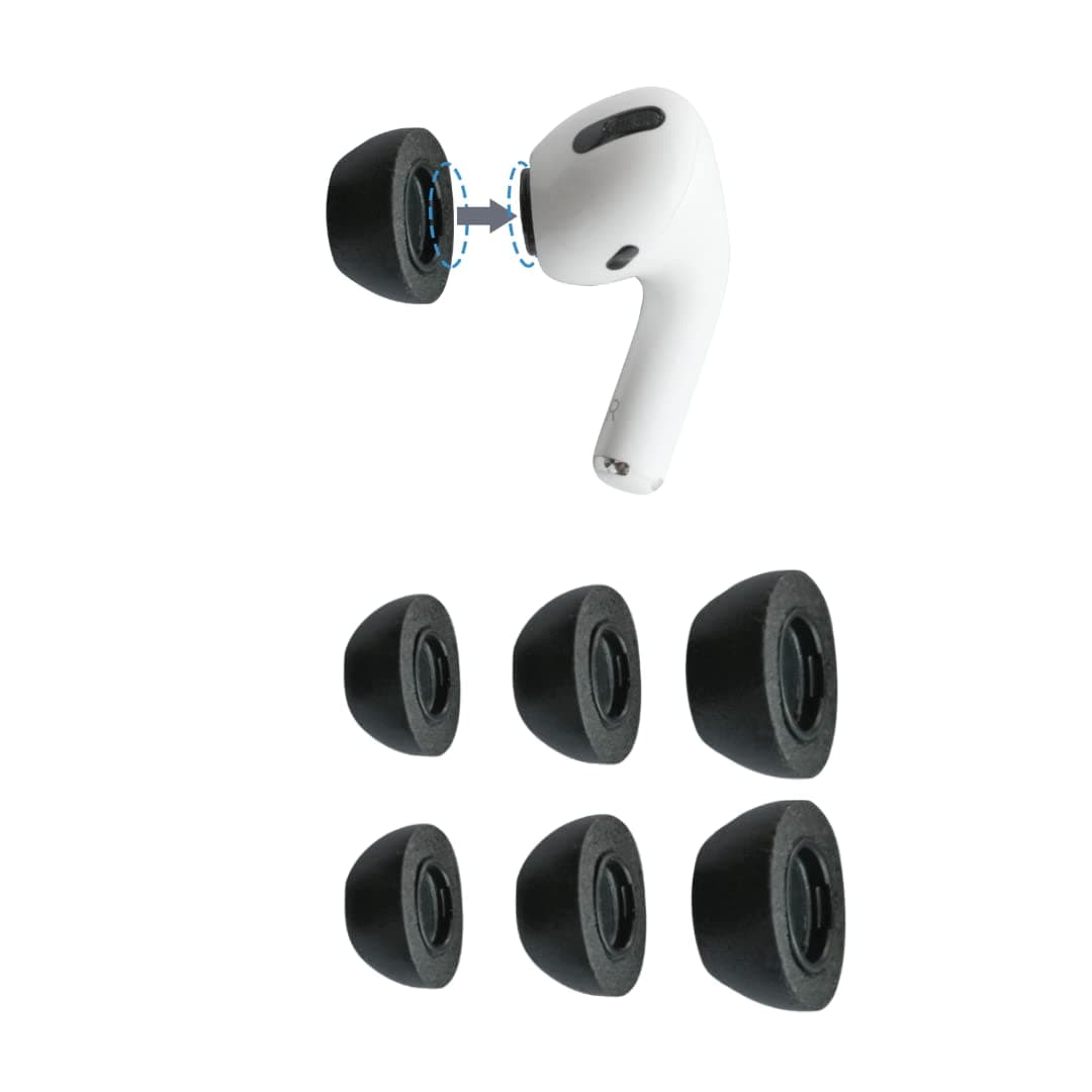 Comply Foam Tips Compatible with Air Pods Pro (Assorted S/M/L)