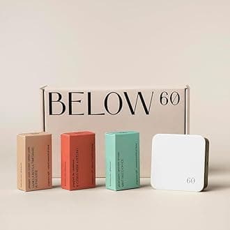 Below 60 Plug-In Essential Oil Fragrance Diffuser | Electric Scent Diffuser with 3 Natural Fragrances | Compact, Stylish Design for Luxurious Home Aroma | Ideal for Living Room, Bathroom, Office