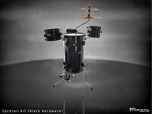 Trixon Cocktail Elite Drumset Black with Black Hardware