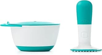 OXO TOT Baby Food Masher, Teal,