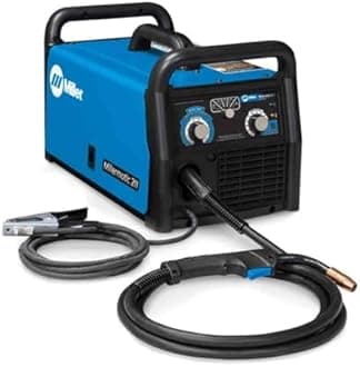 Miller 907614 Millermatic 211 MIG Welder - Portable Flux-Core & MIG Welding Machine with Multi-Voltage Plug for 120V or 240V - Inverter Technology Miller MIG Welders - MIG & Flux Core Welder Machine