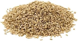 Sussex Wholefoods Organic Sesame Seeds 1kg - Premium, Nutty, Perfect for Cooking & Baking