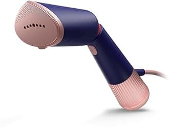 Philips Handheld Steamer 5000 Series - 1400W, Steam Rate 24g/min, Vertical & Horizontal Steaming, Portable & Compact, Marine Blue - STH5030/20