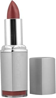 PalladioHerbal Lipstick, Rich Pigmented and Creamy, Infused with Aloe Vera, Chamomile & Ginseng, Prevents Lips from Drying, Combats Fine Lines, Long Lasting Lipstick, Rosey