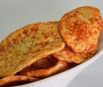 - Ready To Eat Jodhpuri Namkeen | Potato Chips Spicy | Red Chilli Aloo Chips | Low Fat Masala Patta Wafer - Masala, 200 Gm