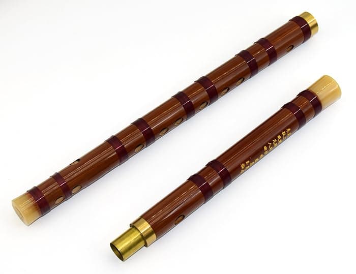 Dizi, Pluggable Bamboo Flute, for Beginner (F Key)
