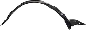 TRQ Inner Fender Liner Set Compatible with 2005-2007 Honda Odyssey HO1248123 HO1249124