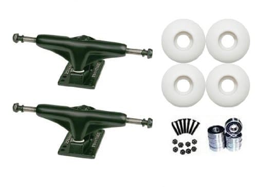 Frontage Pro Black Skateboard Deck Trucks Package