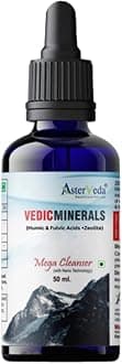 Vedic Minerals Zeolite|Mega Cleanser|Humic And Fulvic Acid Liquid|Natural Body Cleanser & Detoxifier|Suitable For All Age Groups,50 Millilitre