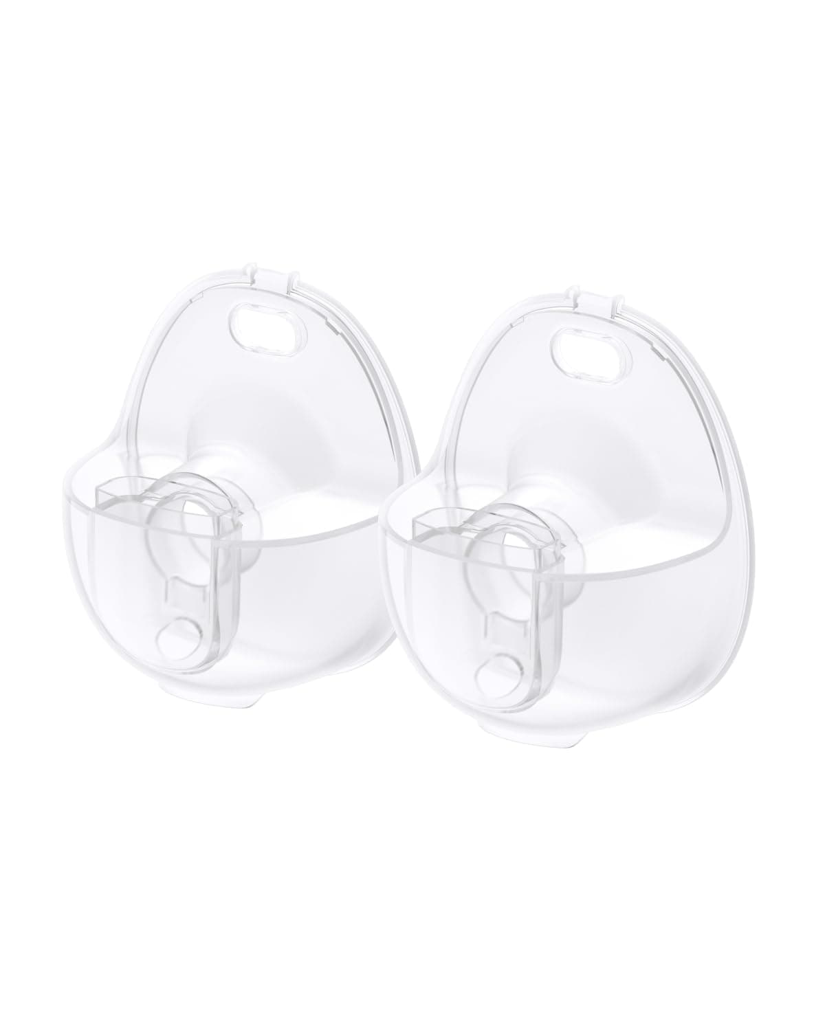 eufy Original Milk Container (2-Pack) for Wearable Breast Pump S1/S1 Pro, BPA-Free Reusable Breast Pump Container Collects Up to 5 oz (150 ml) Each