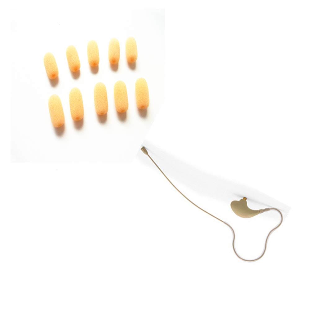 15 Pack Mini Lavalier (tiny!) Foam Cover Windscreen For Countryman E6 and other Headset Lapel Microphones