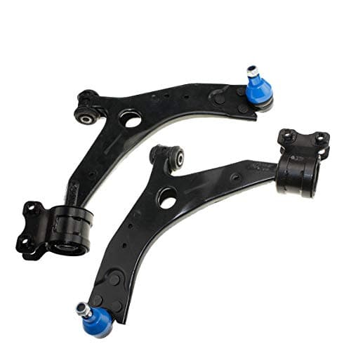 DLZ 2 Pcs Front Suspension Kit-2 Front Lower Control Arm Ball Joint Assembly Compatible with 2006 C70, 2004 S40 2.4L 5Cyl L (2435)(-) 2005 2006 S40, 2005 2006 V50 K620597 K620596