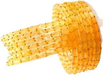 Rain Drop Glass Bangles Set For Women And Girls | Light Weight Bangles | Traditional Transparent Fancy Glass Chudi Set for Wedding, Party (12 Bangles)