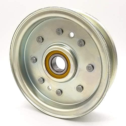 4 Inch Flat Dia Flat Idler Pulley Replacement for John Deere AM128118