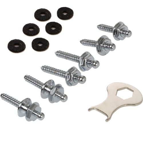 LOXX 59011 Strap Lock Screw Set (Chrome)