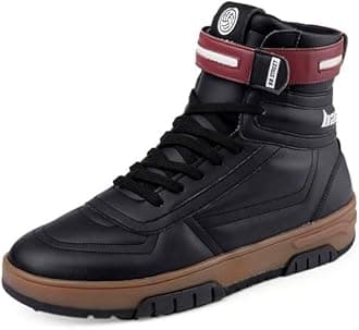Bacca BucciMen Swagger High-Top Sneakers Bold And Versatile Urban Style Sneakers For Gen Z