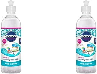 Ecozone Sensitive Washing Up Liquid, 500ml (Pack of 2)