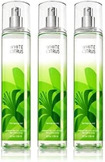 Lot of 3 Bath & Body Works White Citrus 8.0 oz Fine Fragrance Mist