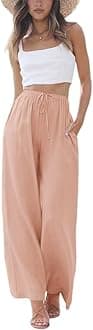PURPEARLwomens Linen Pants Casual Pants