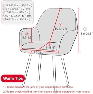 Highdi Soft Velvet Dining Chair Covers Solid Color Stretch Curved Back Chair Slipcovers with Armrest, Vanity Swivel Armchair Cover Removable Washable for Bedroom Party Hotel (Peacock Blue,1 PC)