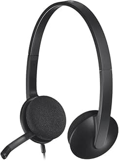 Logitech USB Headset H340 - Stereo - Black - USB - Wired - 20 Hz - 20 kHz - Over-The-Head - Binaura