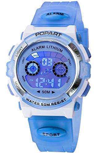 Kid Watch LED Sport 30M Waterproof Multi Function Digital Wristwatch for Boy Girl Children Gift