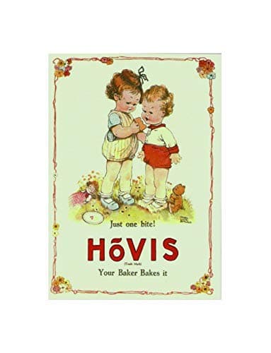 ecool Coole branded Just one bite hovis your baker bakes it retro shabby chic vintage style picture metal wall plaque sign