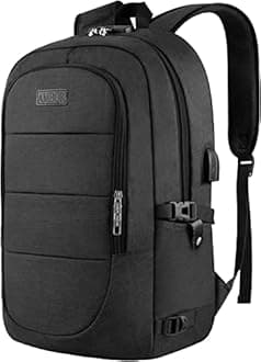 AMBOR Laptop Backpack,Anti Theft Travel Business Laptop Backpack Bag with USB Port and Lock