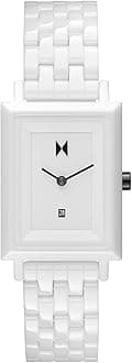 MVMT Signature Square Watches for Women - Premium Minimalist Women’s Watch - Analog, Stainless Steel, 5 ATM/50 Meters Water Resistance - Interchangeable Band - 24mm