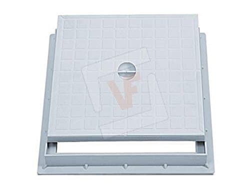 Manhole Cover carrabile with Lid Complete with Frame. Polypropylene.