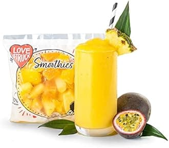 Love Struck Smoothie Fruit & Veg Bundle, Pack of 20 Frozen Sachets, Simply blend with juice or water for the perfect smoothie every time. High fibre, low fat. Good Mood Food.…