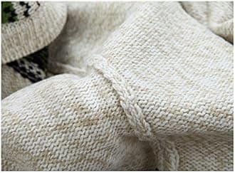 Kedera Men's Cardigan Sweaters Stand Collar Cable Thick Knitted Full Zip Sweater with Pattern