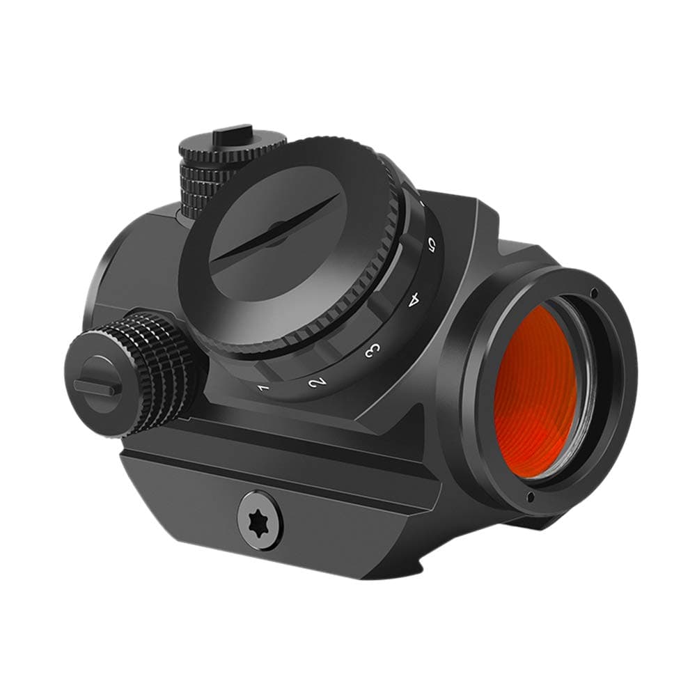 Feyachi RDS-22 2 MOA Red Dot Sight Compact Red Dot Scope 1 x 22mm,Selectable with 5 Slots 0.83”Riser Mount