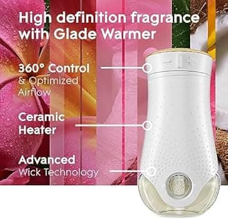 Glade Plugins Scented Oil Refill 5 ct, Exotic Tropical Blossoms, Plug in air freshener, 3.35 fl oz, 3.35 Fl Oz